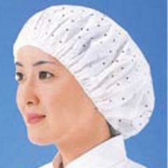 つくつく帽子(100枚入) EL-102 L ホワイト/業務用/新品 | 衛生用帽子 