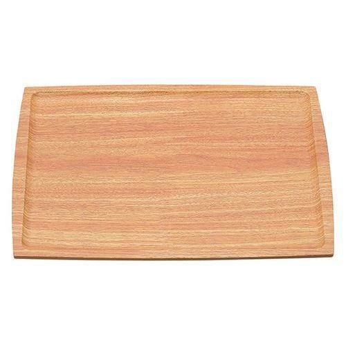 長角盆 360×260 薄木目 ノンスリップ