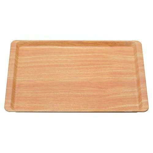 長角盆 420×294 薄木目 N.S