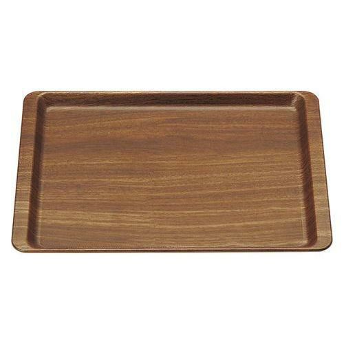 長角盆 360×252 濃木目 ノンスリップ