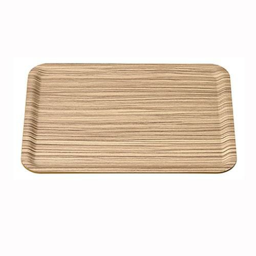 ユニバーサルトレイ 390×293 ゼブラウッド ノンスリップ