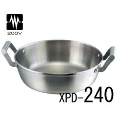 18-10 ロイヤル 天ぷら鍋 XPD-240