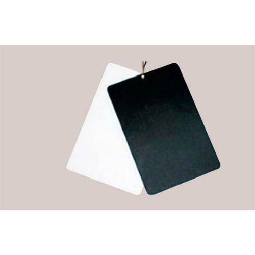 黒・白まな板 2枚セット(片面シボ付)