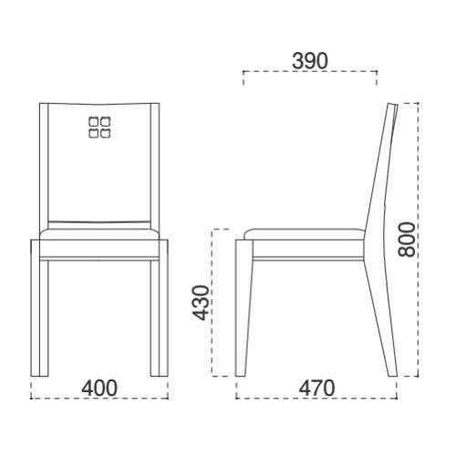 marukatsu(丸勝)　空N椅子