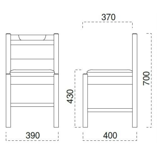 marukatsu(丸勝)　阿山 D 椅子 張地ランクA