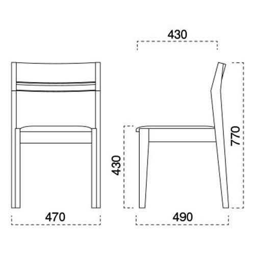 marukatsu(丸勝)　多治見D椅子