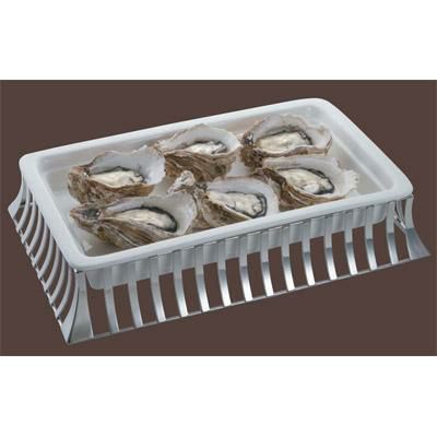 角ブッフェスタンド (陶器付) 18-8