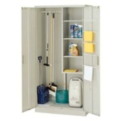 掃除道具入れ（両開き）