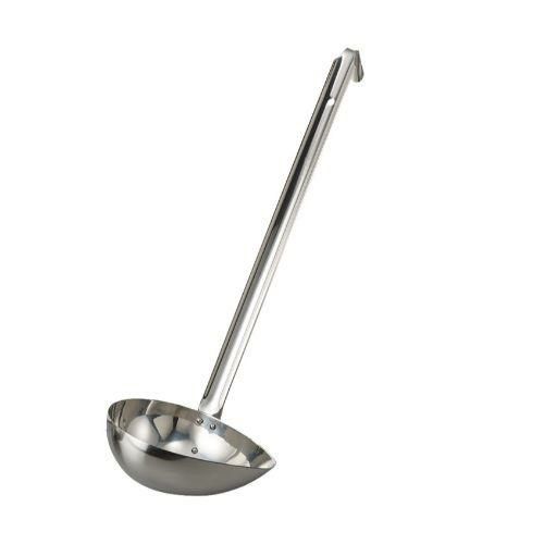 18-8横口レードル 400cc (鶏油レードル) 