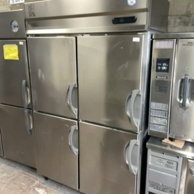 業界最長1年保証】【中古】縦型冷凍冷蔵庫 2凍2蔵 フクシマ