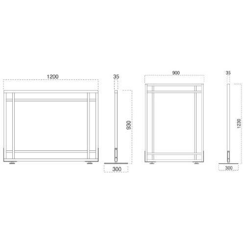 marukatsu(丸勝)　衝立 6182-9126