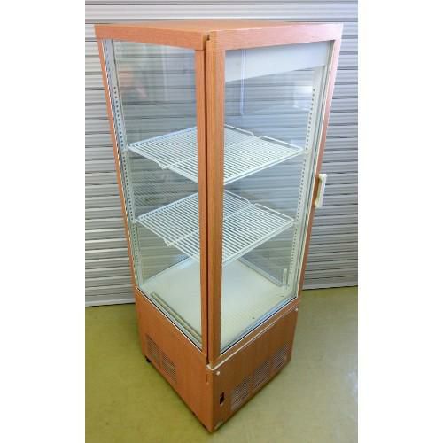 中古】四面ガラス冷蔵ショーケース パナソニック(Panasonic) SSR-221N