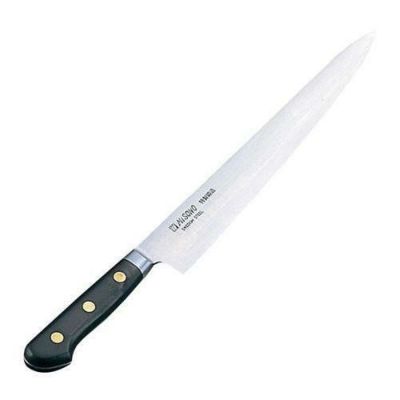 【包丁】【ミソノ】筋引 24cm ツバ付 スウェーデン鋼 【ミソノ(No.121)】【MISONO】