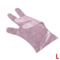 サクラメン手袋 デラックス(100枚入)L ピンク 35μ