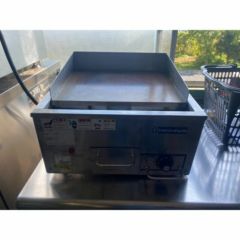 業務用/新品】電気ミニグリドル MTEG-3 幅450×奥行450×高さ250 (mm