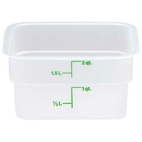 CAMBRO角型フードコンテナー 本体ナチュラルタイプ 2SFSPP　【グループA】