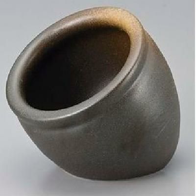 壺 備前吹きたこ壷(大)/直径10.5x11.3cm