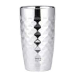 18-8 二重ビアタンブラー ダイヤモンドカットYJ1192