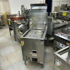 業界最長1年保証】【中古】ガスゆで麺器 4テボ タニコー TGUS-45 幅450