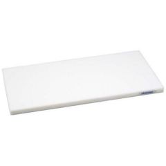 ポリエチレンかるがるまな板HD/肉厚タイプ (両面シボ付) 30mm ホワイト 【送料別】 幅800×奥行400×高さ30mm