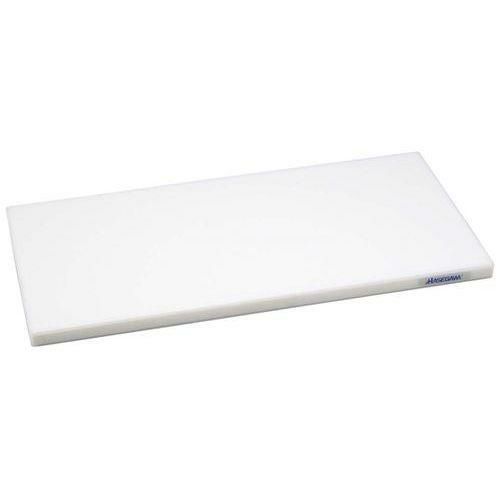 ポリエチレンかるがるまな板HD/肉厚タイプ (両面シボ付) 30mm ホワイト 【送料別】 幅800×奥行400×高さ30mm