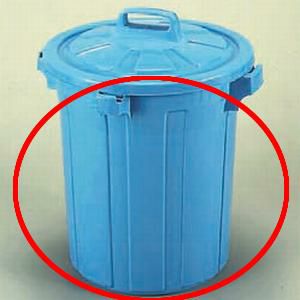 GK 丸型ポリペール 130型 本体