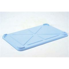 EBM PPカラー番重 蓋 特大 ブルー(サンコー製)