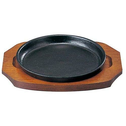 SN 鉄 ステーキ皿 丸B 22cm /業務用食器