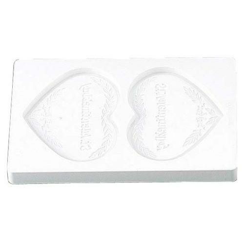 チョコレート流し型 ハート No.1306 2pcs