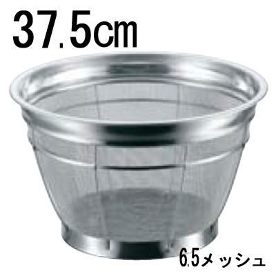 BK 18-8 米揚ザル 荒目 37.5cm 1斗