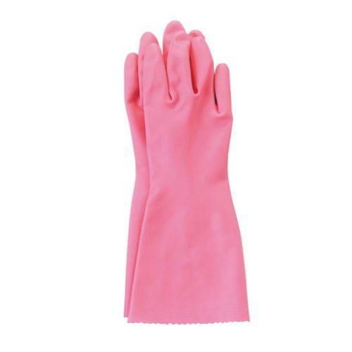 ビニール厚手手袋 ソフトエース No.731 ピンク L