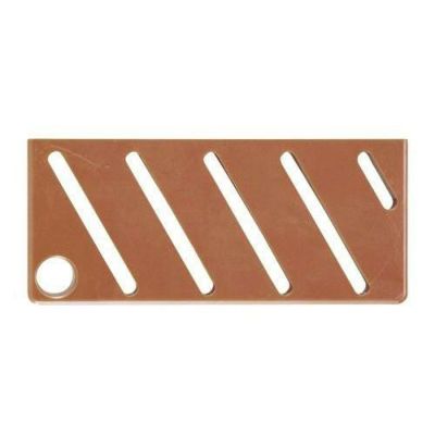 HACCP包丁差用カラープレート A(斜)タイプ ブラウン