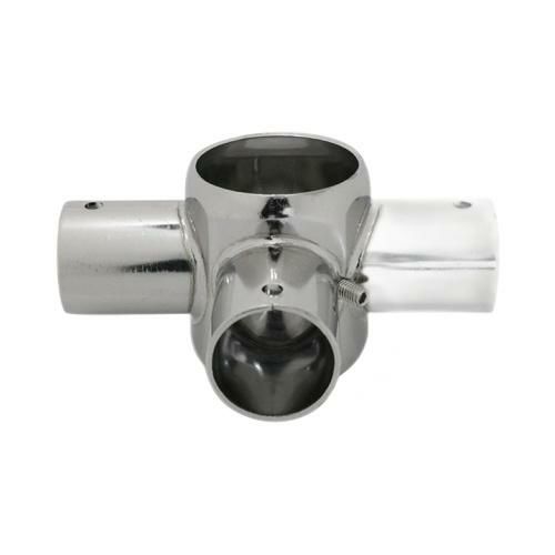 丸パイプ用三方継手 イモネジ付 TO-126A-3 TA0455