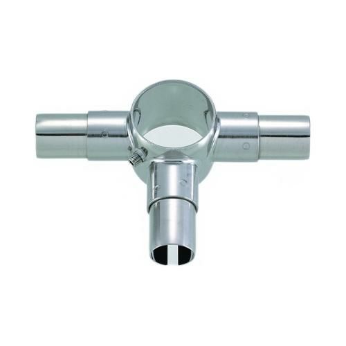 丸パイプ用三方継手 TO-127S TA5007