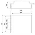 【TOSEI】真空包装機 据置型 シール有効寸法550mm ガス封入機能付 V-553G 幅660×奥行910×高さ950mm