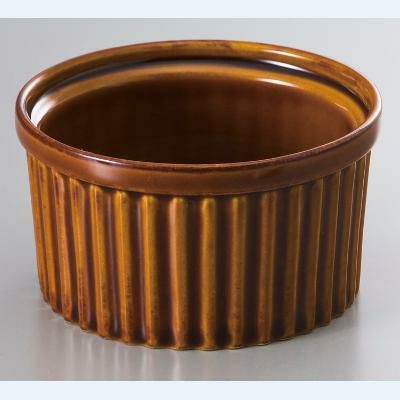 ブラウン 9cm スフレ 9×H5.2cm・190cc