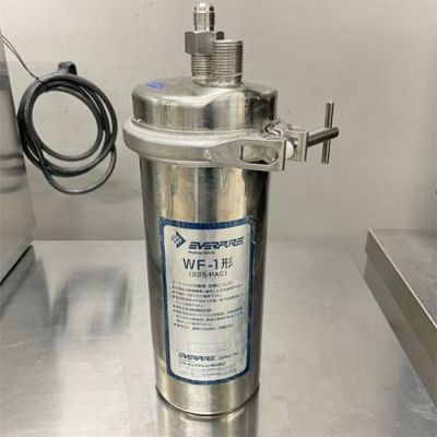 【中古】浄水器 エバーピュアジャパン WF-1形 幅146×奥行146×高さ306 【送料別途見積】【業務用】