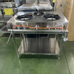 業務用/新品】【マルゼン】ガステーブル 3口 スタンダードタイプ MGT-096DS 幅900×奥行600×高さ800(mm)【送料無料】 |  幅1500未満 | 業務用厨房機器・調理道具・家具・食器の通販・買い取りサイト テンポスドットコム