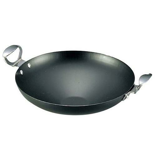 K 鉄 中華両手鍋 50cm 【グループA】