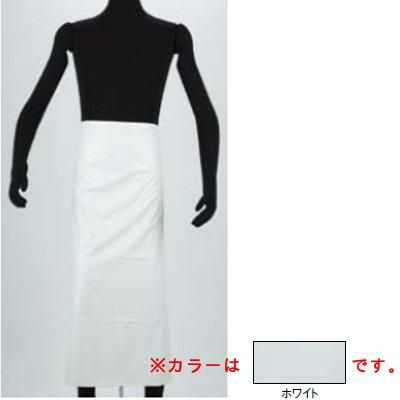 NBR 耐油ゴムエプロン 腰下 AF-7100 S ホワイト 【グループA】