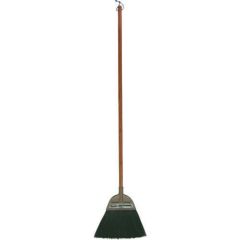 日本クリンテック 技ホーキ 黒シダ 長柄 木柄