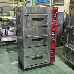 中古】2段デッキオーブン フジマック NG22T-PPA 幅1350×奥行1055×高さ