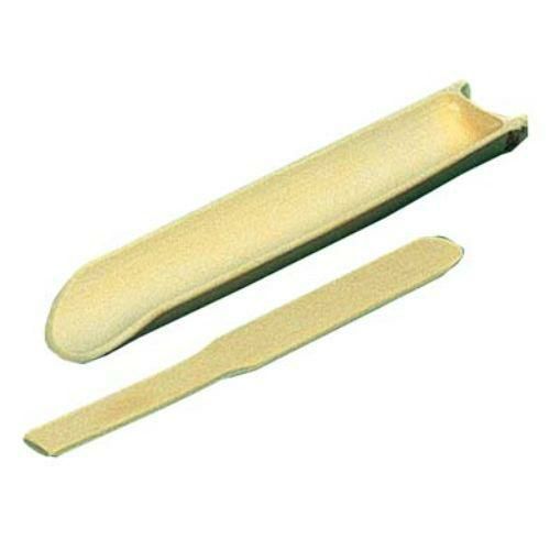 ツミレ皿 直径40×250mm ヘラ付 青竹