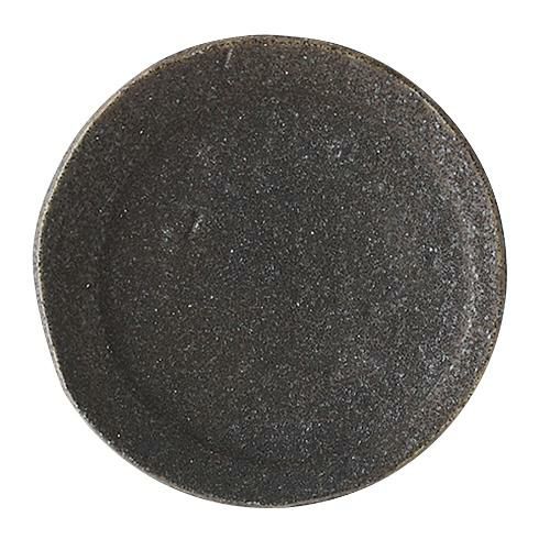 炭化黒 12月光丸皿/業務用/新品