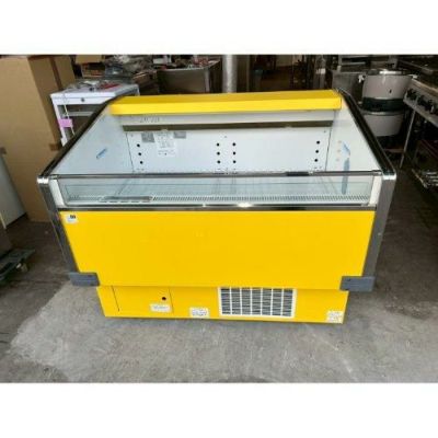 業界最長1年保証】【中古】平型冷蔵オープンショーケース