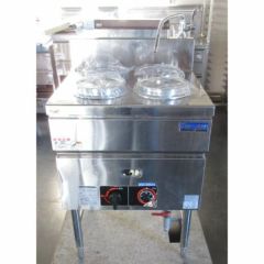 中古】ガスウォーマーテーブル マルゼン MGY-066C 幅600×奥行600
