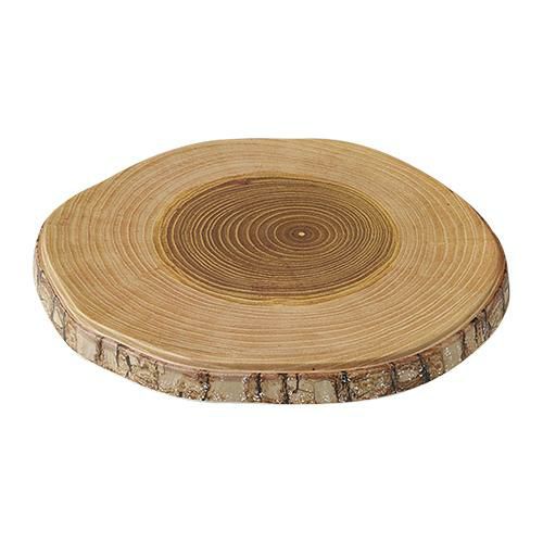 切り株ディスプレイ メラミンプレート 中