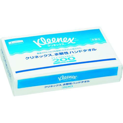 クレシア クリネックス 水解性 ハンドタオル 35Pk（200枚/Pk）