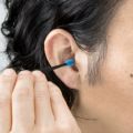 GREENBELL らせん式ゴムの耳かき（大きめブラシ）ブルー