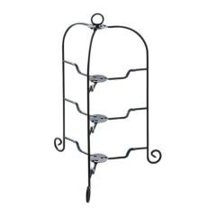 ケーキスタンド ドルチェ 3段 BK